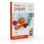 ColorWay Photo Paper PM220100A4  Matte  White  A4  220 g|m