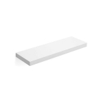Sieninė lentyna 60 cm balta VASAGLE LWS26WT