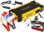 Greitasis starteris, įkrovos BOOSTER PowerBank 12V 16800 mAh Integruotas žibintuvėlis ir apsauginis plaktukas