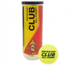 Teniso kamuoliukai Dunlop Club, 4 vnt.