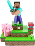 Minecraft Steve Diorama, 30cm