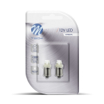 LED lemputė M-Tech L013 - BA9s, 3 mm, 2 vnt.