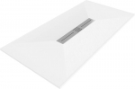 Stačiakampis du&scaron;o padėklas Mexen Toro SMC su sifonu, White, 200x70,80,90 cm