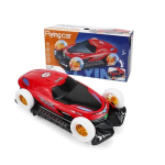 360&deg; besisukantis kaskadininkų automobilis Flying car, raudonas