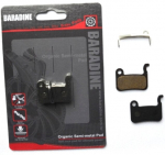 Diskinių stabdžių kaladėlės Baradine DS-17+SP-17