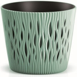 Gėlių vazonas Sandy Round, žalias, 13 cm