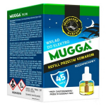 Priemonė nuo uodų Mugga 45 Night, papildymas, 35 ml