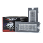 LED numerio ap&scaron;vietimas 6000K Land Rover Freelander I 1997-2006