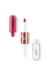 Dvipusis lūpų blizgis Kiko Milano Unlimited Double Touch, 145 Happy Birthday, 6 ml