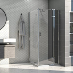 Du&scaron;o kabina Aqualux Hinged 98, 90x80x200 cm