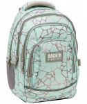 Mokyklinė kuprinė BackUP Golden Stone, 26 L, žalia
