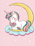 Tapyba pagal skaicius TM Varvikas Dreaming Baby Unicorn MC1098e 20x30 cm