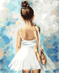 Tapyba pagal skaicius TM Varvikas Little ballerina MG2054e 40x50 cm