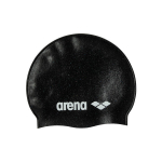 Plaukimo kepuraitė Arena Silicone Cap Recycled, juoda