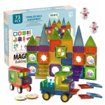 Magnetinės statybinės plok&scaron;tės Stem, 73 d.