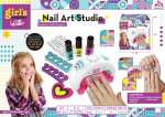 Nagų dailės rinkinys vaikams Girl's Creator Nail Art Studio, su priedais, 1 vnt.