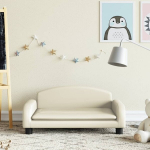 Vaiki&scaron;ka sofa vidaXL, 70x45x30 cm, smėlio spalvos