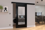 Spinta ADRK Furniture Nela 76, juoda