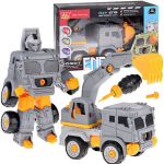 Žaislinis transformeris 2in1, pilkas