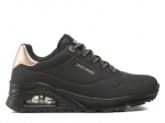 Laisvalaikio batai moterims Uno skechers 155196BBK, juodi