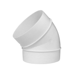 Ventiliacijos alkūnė EUROPLAST AL100-45, D100 45&deg;