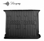 Guminis bagažinės kilimėlis Volkswagen Sharan I (5 seats used) 1995-2010