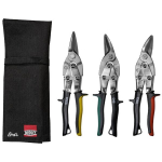 Bessey Erdi Dset16 žirkės lak&scaron;tiniam metalui, 3 vnt. rinkinys
