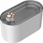 Geriamojo vandens fontanas gyvūnams usb 3l. talpos su filtru + led ap&scaron;vietimas