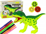 Pie&scaron;imo projektorius Lean Toys Dinozauras
