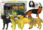 Figūrėlių rinkinys &Scaron;unys Lean Toys, 6 vnt.
