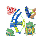 Vaiki&scaron;kas smiginio žaidimas su lanku ir kamuoliukais