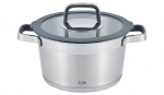 Puodas Zyle ZY12718CS 2L nerūdijančio plieno su dangčiu
