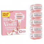 Skutimosi galvutės Gillette Venus Comfortglide Spa Breeze moterims, 10 vnt.