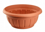Plastikinis dubenėlis 26 x 12 cm terakotos puodas