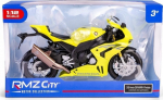 Rmz 1:12 Honda Cbr1000rr-r Fireblade 2020 Geltonas Motociklo Modelis