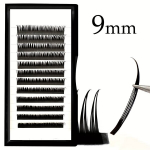 Drėgno efekto blakstienų rinkinys, 9 mm