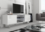 TV staliukas King 2, baltas