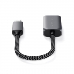 USB-C adapteris &ndash; Satechi &ndash; USB A 3.0 &ndash; juodas &ndash; pintas &ndash; SuperSpeed 5 Gbps