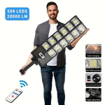 Saulės energija maitinamas lauko LED žibintas su judesio jutikliu.