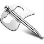 Nerūdijančio plieno akupunktūros Pen ir Gua Sha rinkinys ,  G formos rinkinys