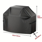 1 vnt vandeniui atsparus kepsninės uždangalas BBQ grillai , 52L x 26W X 43H