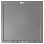 Granitinis padėklas Laveo Halvo, 35x35 cm, Grey
