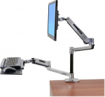 Monitoriaus laikiklis Ergotron WORKFIT-LX, Pilkas