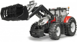 STEYR 6300 Terrus CVT traktorius su &scaron;ake - BRUDER - Mastelis 1:16 - 44,5 cm