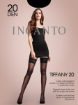 Kojinės moterims Incanto Tiffany 20 DEN, baltos spalvos