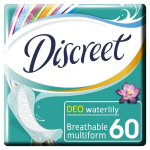 Higieniniai įklotai Discreet Water Lily 60 vnt