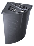 BRANQ kampinė skalbinių dėžė Zebra, 45l