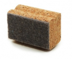 Mini kempinė su veltiniu Zipps slidžių va&scaron;ko įtrinimui ir i&scaron;blizginimui
