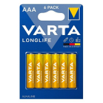 Elementai &scaron;arminiai AAA Longlife (6vnt) VARTA