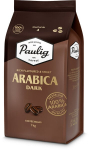 Paulig Arabica Dark kavos pupelės, 1kg